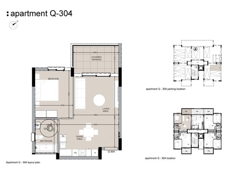 1 Bedroom Floor Plan